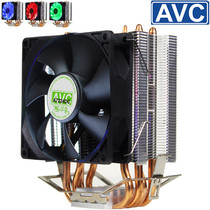  AVC4 copper tube CPU cooler silent 1156AMD775 desktop computer 1366CPU cooling fan 2011