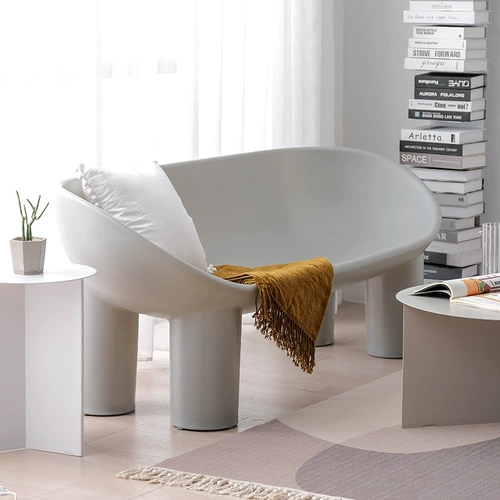 Диван для двоих, пластиковая дизайнерская дорожная мебель, слон, популярно в интернете