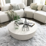 Wasabi Feng Cement Comement Coffee Cream Ins Internet знаменитость маленькая квартира мебель скандинавская гостиная простая на открытом воздухе круглый столик