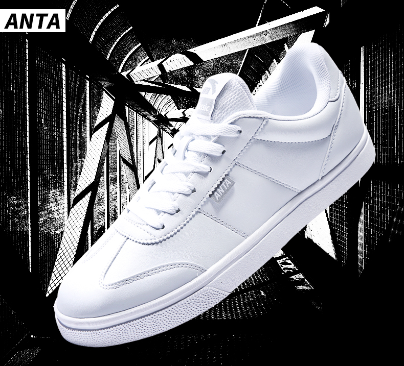 Một đôi giày da nam giày da nhỏ màu trắng 2018 thu đông mới giày thông thường thấp để giúp giày skate giày thể thao giày thể thao gucci