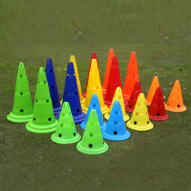 Football training logo bucket ice cream cone obstacle roadblock training obstacle football training equipment sign tube