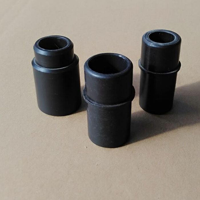 Counterweight block head piece slip sleeve Fitness equipment special accessories Rubber parts shaped parts manufacturers direct supply