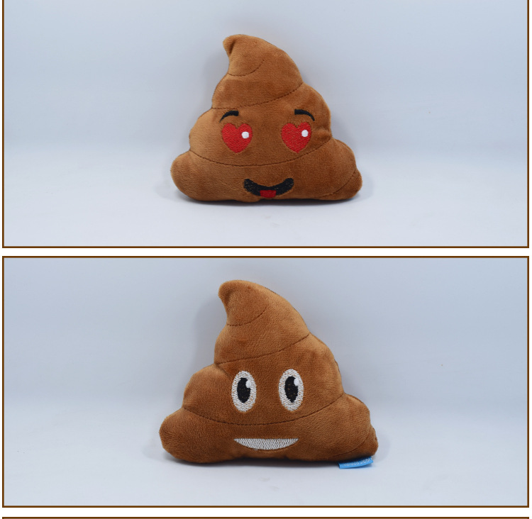 Pet đồ chơi sang trọng mô phỏng poop cat dog vocal toy làm sạch răng nhỏ và vừa chó sáng tạo thú cưng những đồ chơi cho chó	