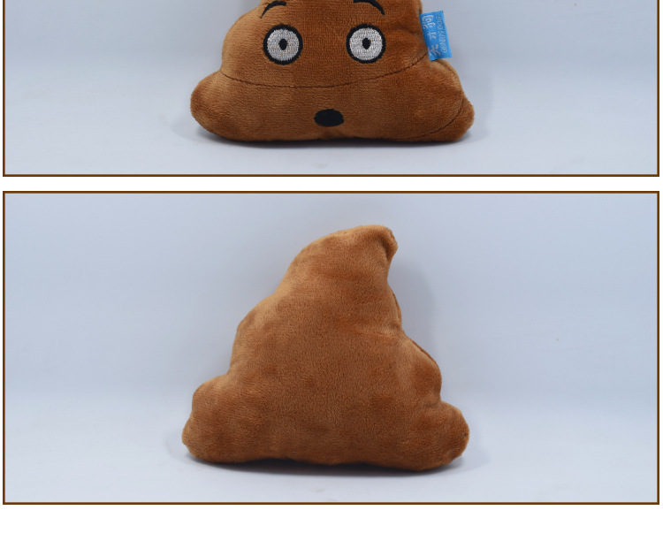 Pet đồ chơi sang trọng mô phỏng poop cat dog vocal toy làm sạch răng nhỏ và vừa chó sáng tạo thú cưng những đồ chơi cho chó	