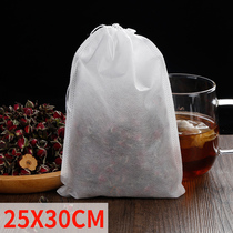 100 25*30 large Chinese medicine decocting bag tea bag soup bag halogen bag halogen bag disposable disposable