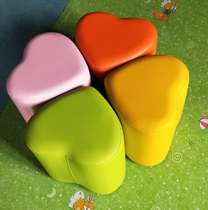Eco-friendly Loving Soft Bag Stool Cute Colorful Nursery School Early Teach Parent-child Sofa Chair Solid Wood Soft-sourcer Field Short Bench