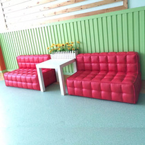 Exit South Korea Bread Kindergarten Early Education Soft Bag Children Sofa without armrests Softcard holder eco-friendly and abrasion resistant