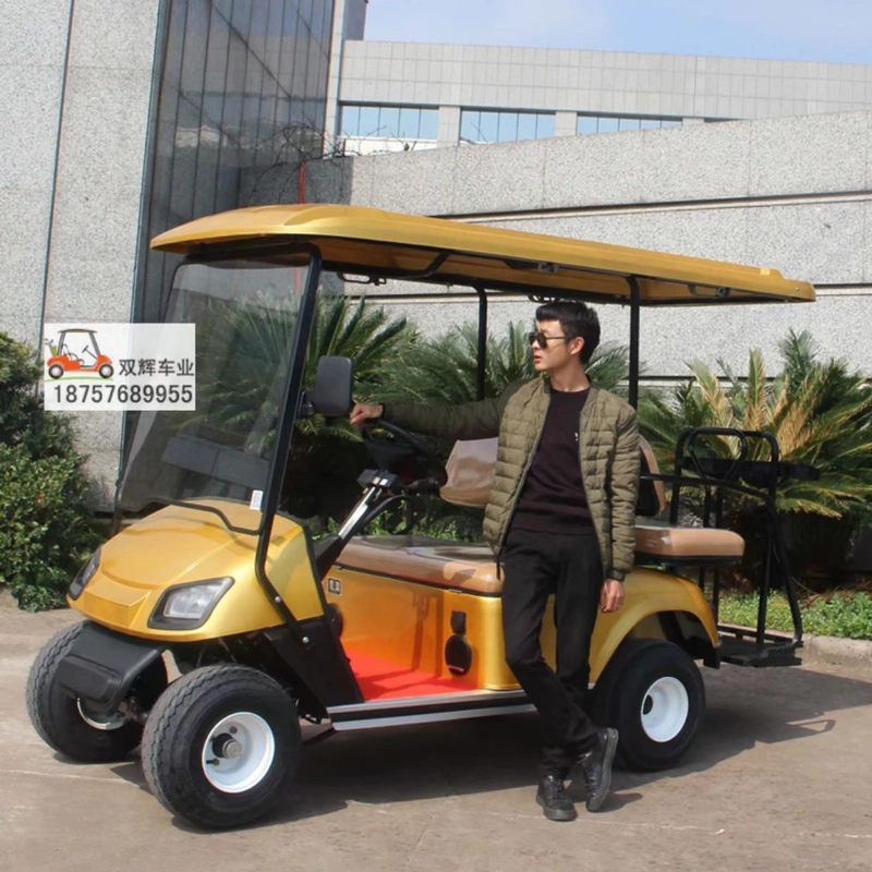 Xe du lịch xe bốn bánh điện 4 chỗ 6 pin năng lượng mới - Xe đạp điện
