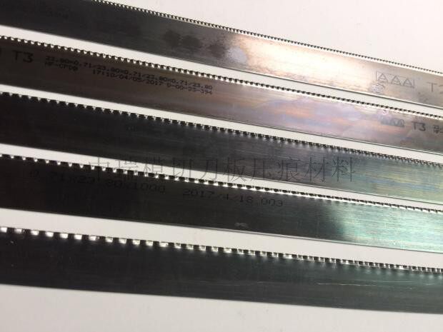 Wave knife Beer knife Laser die material Indentation material 0 71 x 23 80 x 1000mm