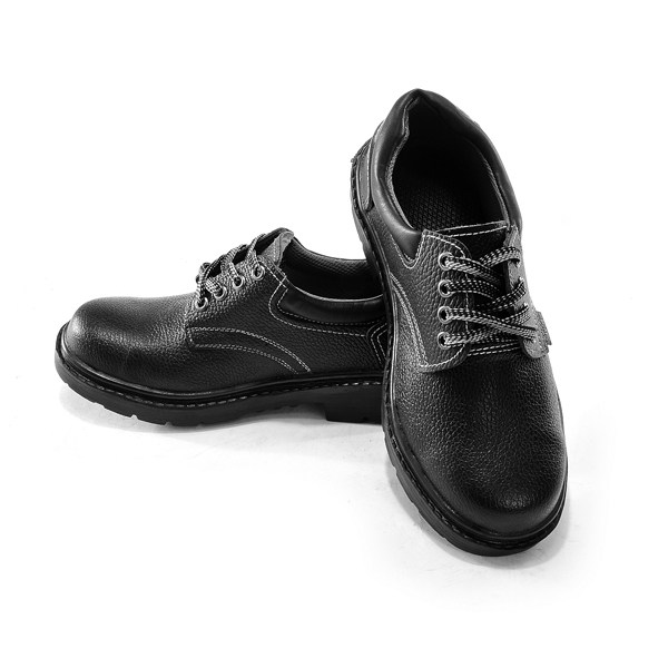 Full Adult Labor Shoes men and women Ladle Head Breathable Safety Protection Working Shoes Anti-Wear Genuine Leather Wear Anti Slip Site Shoes