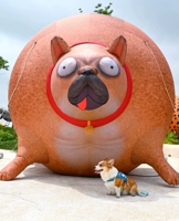 3-метровая толстая собака+свет+вентилятор