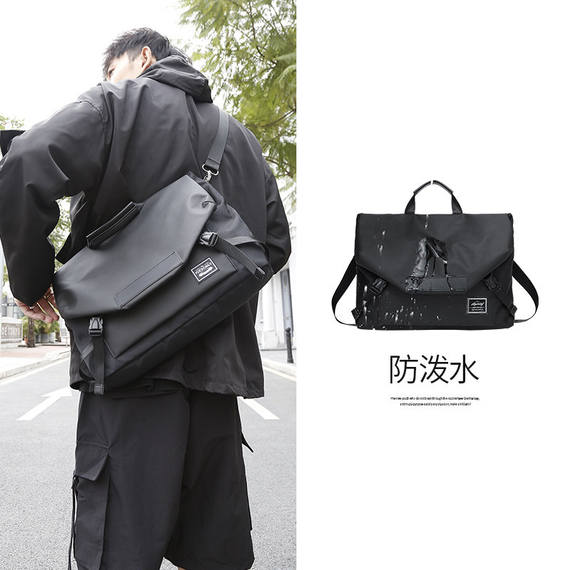 Pen electric bag 14 inch female Lenovo Small new air Huawei matebook Apple macbook Xiaomi 13 3 inches Huo Shuo's 15:6 inch Dell HP pen electric bag single shoulder oblique satchel