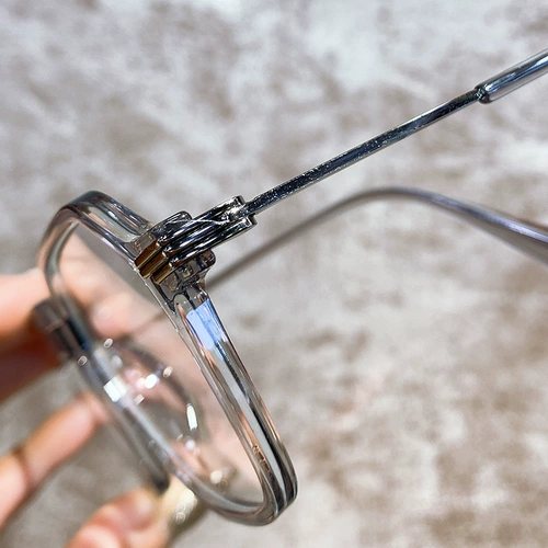 Прозрачный чай -розовый миопические очки женская концентрация полигона персонализированные корейские издания приливные глаза рамки мужской литературной коробки