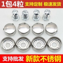 Special anti-theft screws for car license plate nut cover License plate frame screws Snap on license plate fixing screws