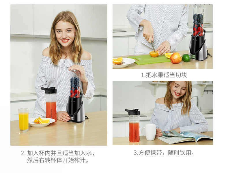 máy ép chậm ranbem 615 Máy ép trái cây gia đình Franton Máy ép trái cây nhỏ đa chức năng Máy ép trái cây nhỏ giá máy ép chậm