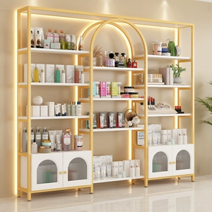 Косметика Display Rack Saick Salon Salon Barber Shop Display Шкаф многослойный