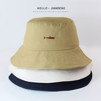  Hat male fisherman hat tide brand hip-hop ins Japanese summer all-match casual sunscreen sunshade Korean version of womens basin hat