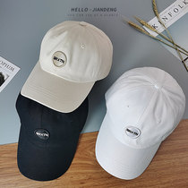  Hat mens cap ins tide brand mens Japanese black baseball cap Korean version all-match womens spring and summer sunscreen sunshade