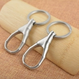 Креативный брелок из нержавеющей стали для ключей