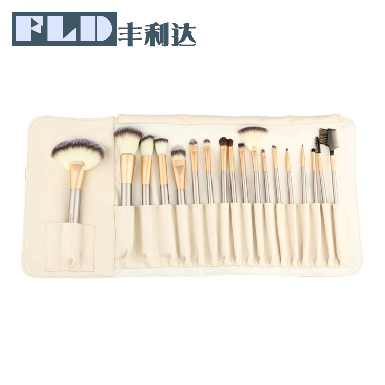 New 12 18 24 pcs makeup brush beige set brush beauty makeup makeup tool face brush makeup brush
