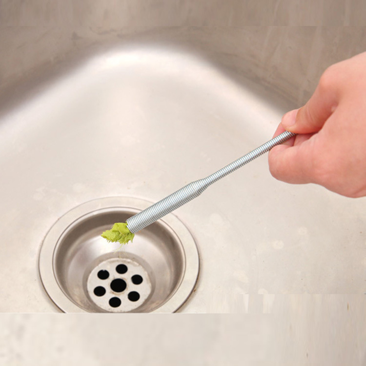 New pipe tool with claw picker can bend stainless steel garbage clip sewer dredger
