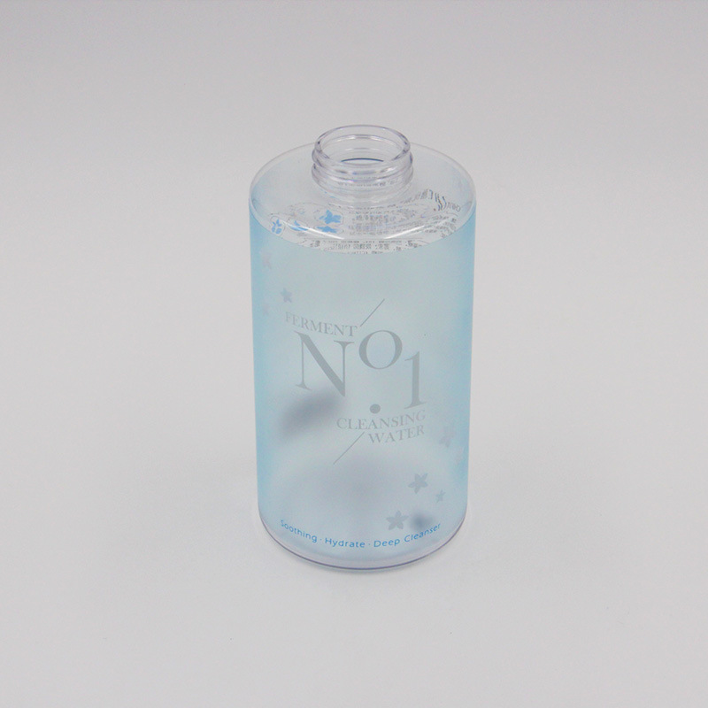 Essence sub-bottling makeup remover water bottle 500ml makeup 150ML bottle press to take pet press bottle cotton swab eye shadow brush SNL