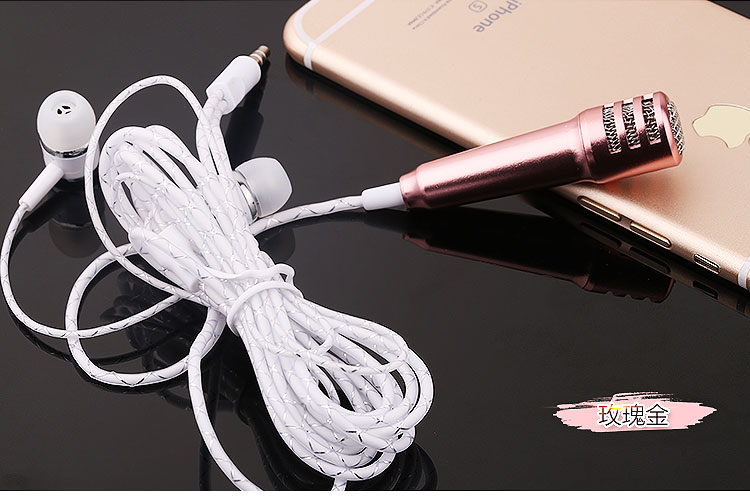 đầu thu micro không dây Apple Andrew Universal Live Mobile Điện thoại K bài hát Quốc gia K bài hát micro nhỏ micro YY micro karaoke bluetooth