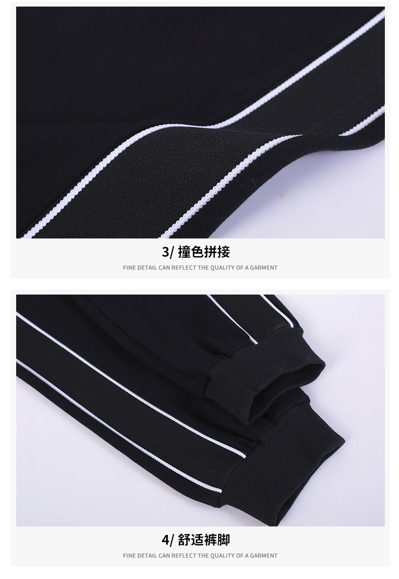 Лонгслив для отдыха, хлопковый весенний спортивный костюм, осенний комплект, коллекция 2021, оверсайз для девушки 