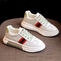 Givenivan high-end custom ~ genuine leather comfort thick bottom 4CM little white shoes women 2022 new casual 100 hitch