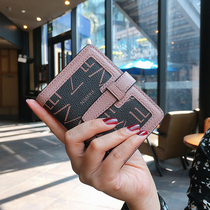 Couples drivers license holster cute fashion personality ultra-thin creative net red tide brand girls two-in-one driving license