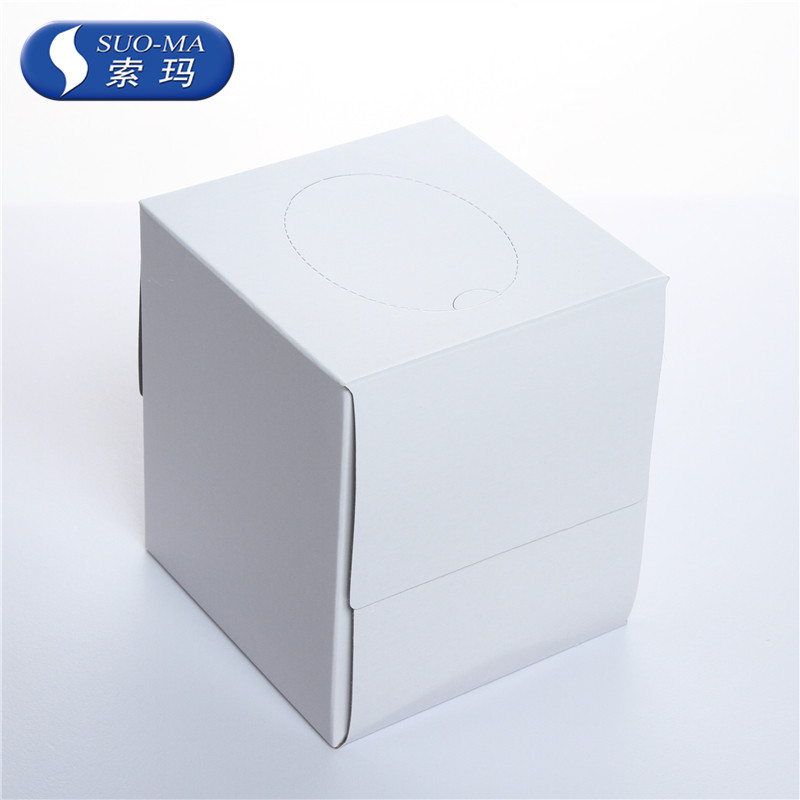 Soma White Hard Box 80-Pack Facial Tissue with Soft Design for Home Use, Soft Two-Layer, 60 Boxes/Box, 180*190mm