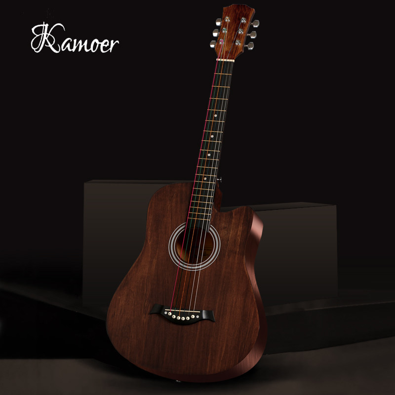Camore retro folk guitar beginner student female male novice beginner practice acoustic guitar 38 inch 41 inch piano