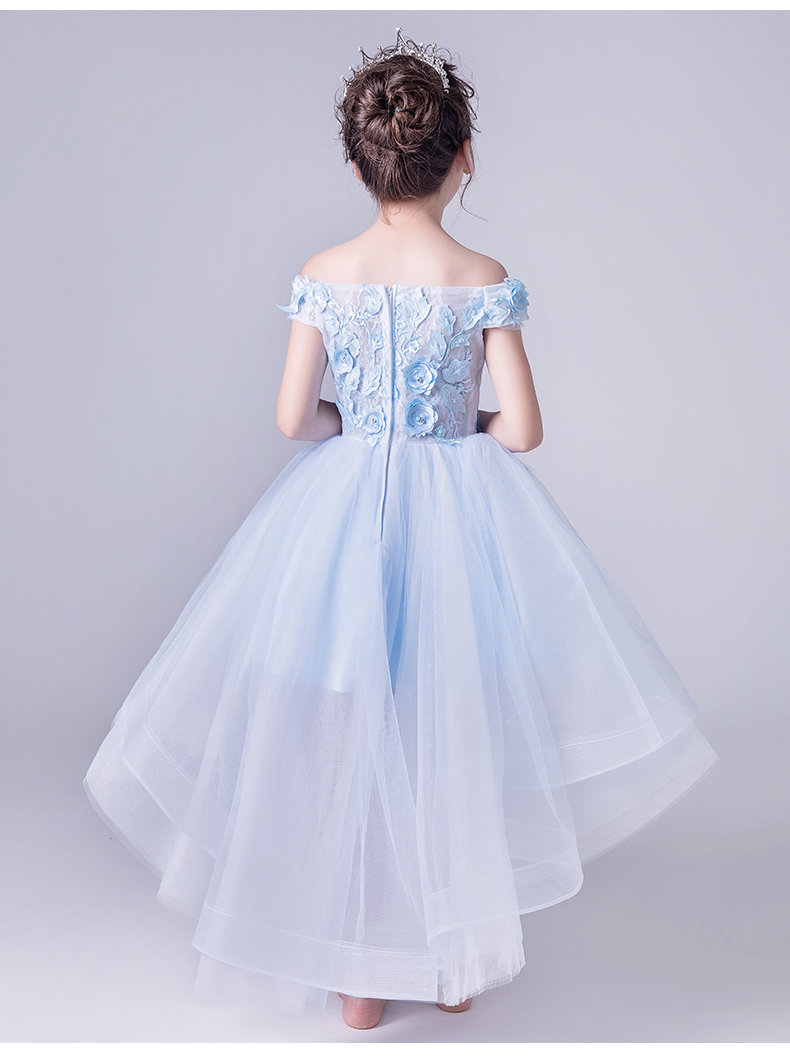 Trẻ em váy công chúa váy fluffy cô gái cô gái hoa cưới cô gái trang phục piano nhỏ chủ nhà buổi tối mùa hè - Váy trẻ em bộ vest bé trai hàng độc