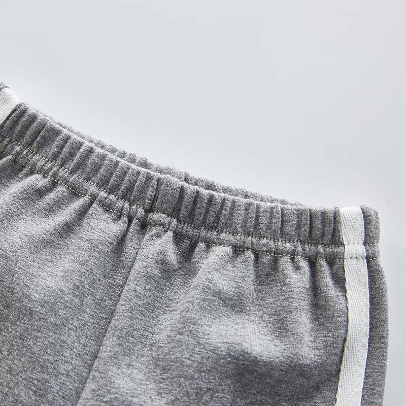 (Độ thanh thải mùa hè trễ, năm bắn gấp lên và xuống) quần bé Xuân Thu chàng trai quần sweatpants bông.