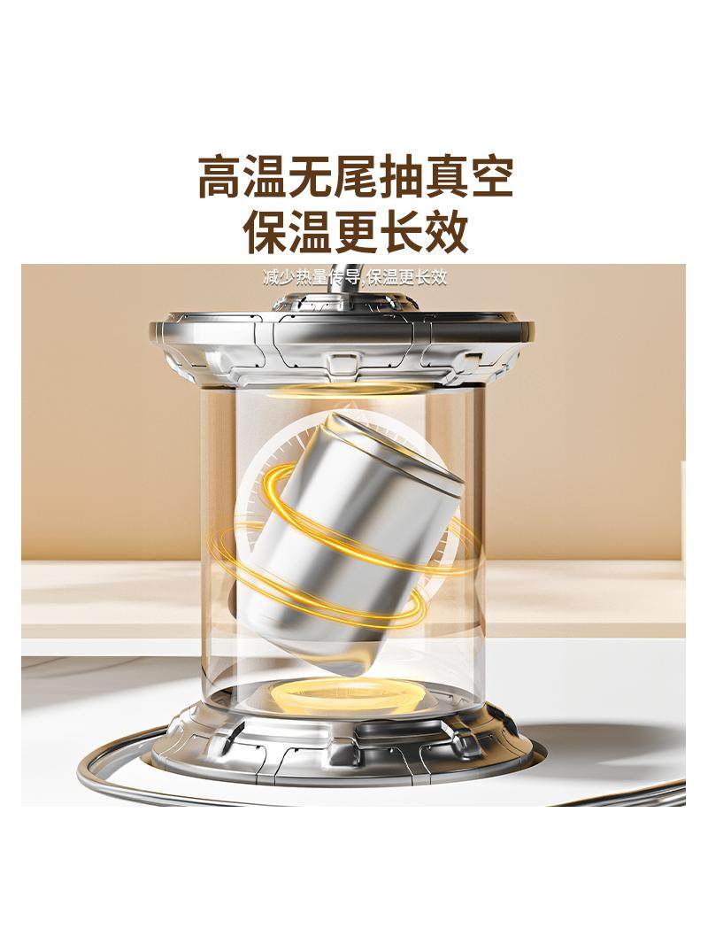 Insulated Lunch Box Bag, Portable, Special for Office Workers and Students, Stainless Steel, Large Capacity, 24-Hour Long-Lasting Insulation Bucket