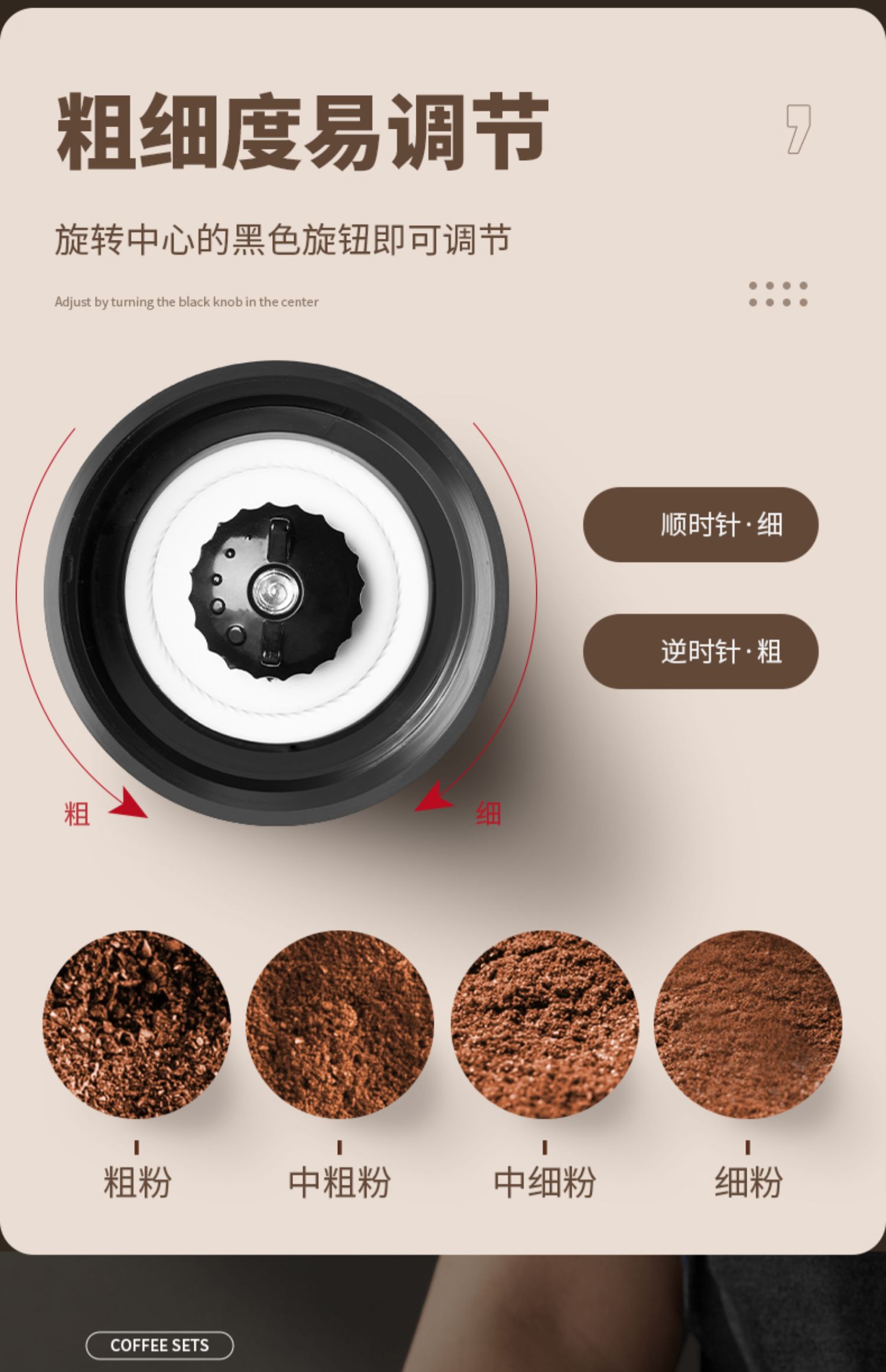 【中國直郵】 爪哇島 手沖咖啡壺套裝 手搖家用小型便攜高級禮盒研磨器俱全套手磨咖啡機 8件套