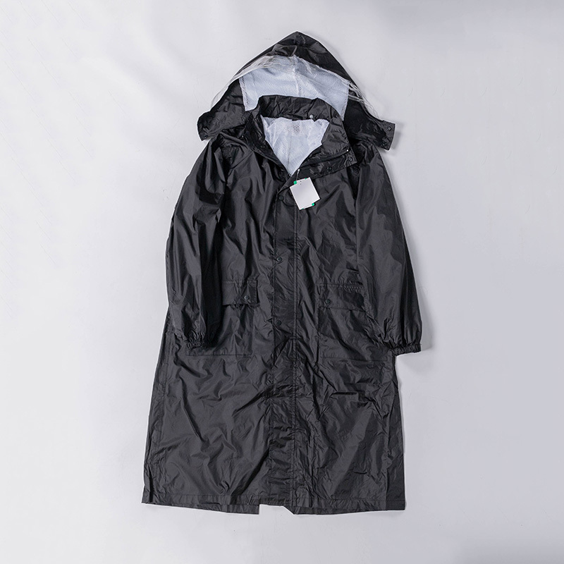 Japanese Surplus Outdoor Unisex Hooded Fishing Hiking Waterproof Raincoat Adult Single Mid-Length Trench Coat Style Poncho Japanese Surplus Outdoor Unisex Hooded Fishing Hiking Waterproof Raincoat Adult Single Mid-Length Trench Coat Style Poncho