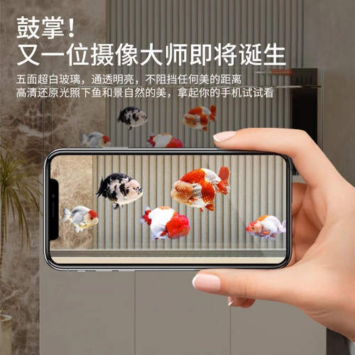 Баййин Американский крупный аквариум ультра -белую стеклян