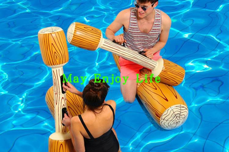 Inflatable water pair of pair touch a suit of hippie entertainment drama water toy fun game equipment water competitive props