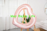 Прозрачные блестки для ногтей, плавательный круг, 90см