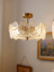 French the Chair Bedroom Designer French Light Luxury Glass Ceiling Lamp Bedroom Study Living Room Lamps