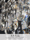 French-Style Lina Ghotmeh Bedroom Designer Light Luxury Crystal Dining Room Living Room Chandelier High-End Creative Lamp
