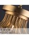 French-Style Wegn Bedroom Designer High-End Crystal Ceiling Lamp Creative Art Corridor Balcony Entrance Lighting Fixtures