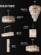 American-Style Lucy Harris Wall Lamp Designer Model, Simple Living Room All-Copper Villa Hotel Background Wall Bedside Lamp