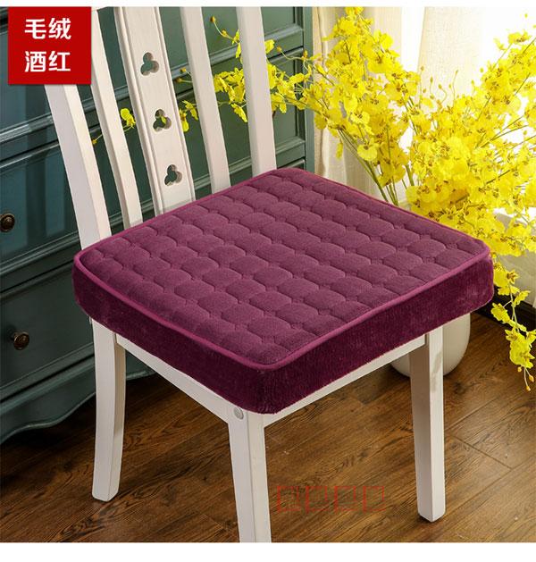 Sponge đệm đệm đệm mùa đông sang trọng gỗ gụ sofa đệm có thể tháo rời và có thể giặt cao rebound phổ quát ghế thảm lông trải ghế sofa