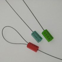 Plastic steel wire seal Customs Container Logistics freight tanker disposable anti-theft blockade cable tie
