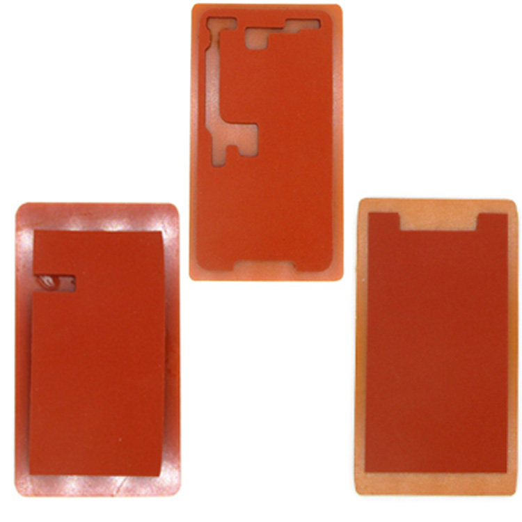 Suitable for Apple iphone58X 6 generation 7plus integrated cover plate positioning mold press screen plastic pad attaching mat