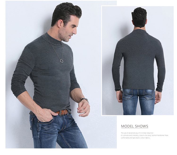 Quần cotton nam trung niên một mảnh nhiệt đồ lót cổ cao quần áo mùa thu cộng với phân bón XL quần áo cơ thể đàn hồi áo giữ nhiệt cho bé