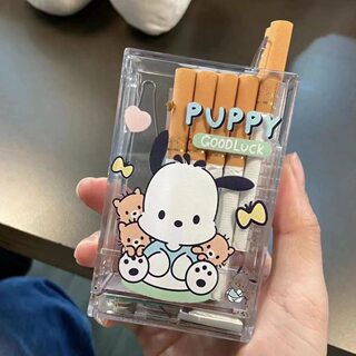 Cute Rechargeable Lighter Cigarette Case for 20 Cigarettes, Suitable for Both Slim and Regular Cigarettes, Creative and Personalized, Durable DIY Gift for Boyfriend