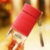Tuyệt vời ion âm rò rỉ cốc sinh viên silicone tay cốc nước nhựa cầm tay chai nhỏ dung tích thể thao chai